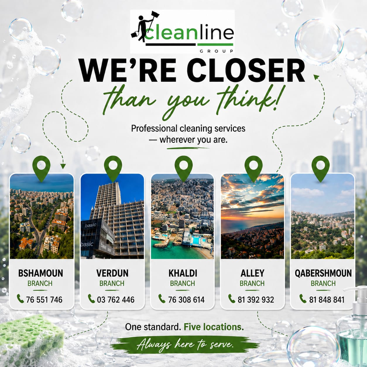 Cleanline cleaning work